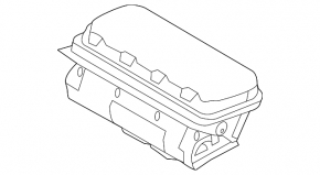 Airbag passenger in the dashboard Ford Explorer 13-19