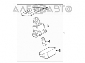 Mazda 6 14-17 Trunk Lid Light Pair