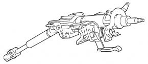 Steering column Mazda6 03-08
