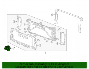 Chevrolet Equinox 10-17 Ambient Air Temperature Sensor