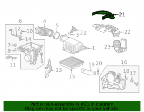 Air Intake Seal Honda Civic XI FE/FL 22- 1.5T