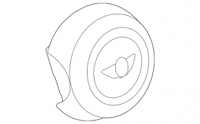 Airbag in steering wheel driver Mini Cooper Clubman R55 07-14