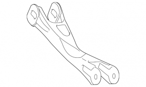 Rear right camber arm BMW i3 14-20