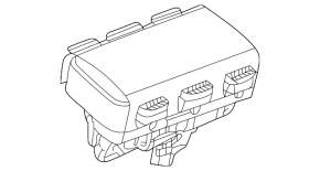Airbag passenger in the dashboard Chevrolet Cruze 16-