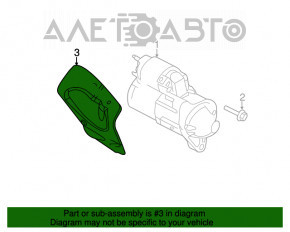 Driver's seat lumbar support motor Subaru Outback 15-19