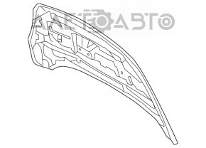 Naked bonnet Ford Escape MK3 13-16 EUR