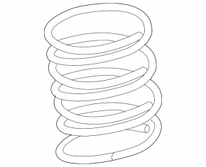 Front left spring Kia Optima 11-15 hybrid