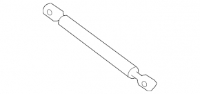 Left trunk lid shock absorber for Mitsubishi Lancer 10-17