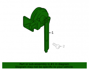 High Signal BMW X5 F15 14-18 with Bracket, Rusty