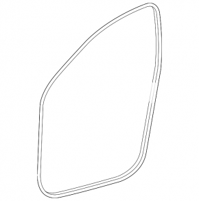 Door seal front right Toyota Rav4 19-