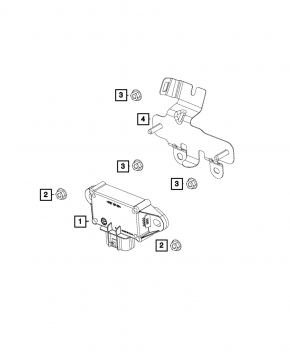 The Chrysler Pacifica 19-24 fuel pump control unit is broken.