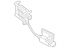 Electric trunk door lock for Hyundai Santa FE Sport 15-18