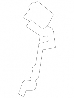 Front right body tilt sensor Lexus RX350 RX450h 10-15