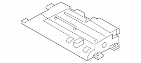 Audio amplifier Audi A4 B9 17-25 Bang and Olufsen