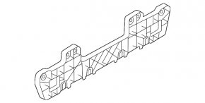 Rear bumper central bracket Audi A3 22-26