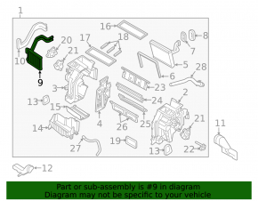 Kia Optima 11-16 heater core