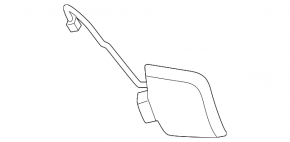 Left steering column paddle shifter Mercedes W167 GLE 24-25