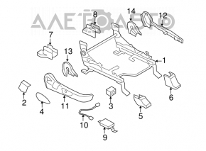 Occupant sensor for Mazda CX-7 06-09