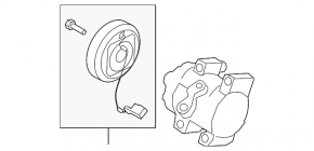 Air Conditioning Compressor Mazda6 09-13 2.5