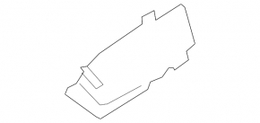 Ford Bronco Sport 21-25 Center Console Air Vent Deflector