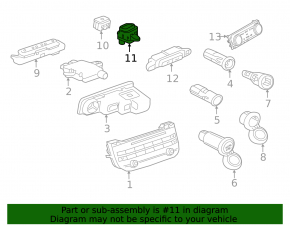 Parking button Jaguar F-Pace X761 17-
