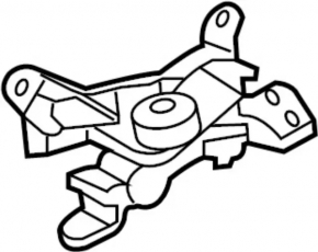 Left engine mount for Nissan Murano 09-14 AWD