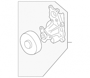 Water pump BMW 2 G42 22-25 B46 B48