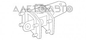 Left rear bumper reinforcement bracket for Mercedes CLA 14-19 USA