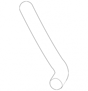 Upper Cooling Hose Hyundai Veloster 12-17
