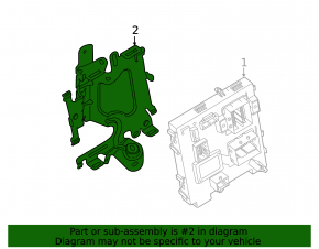 BCM Block Bracket Polestar 2 21-