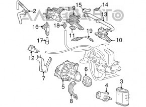 Intake Solenoid Valve Infiniti QX30 17-