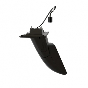 Right side mirror assembly for Jeep Grand Cherokee WK2 14-22, 5 pins, heated, silver, scratches