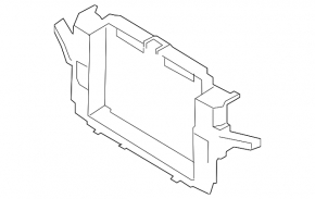 TV radiator panel Infiniti QX50 14-17 3.7