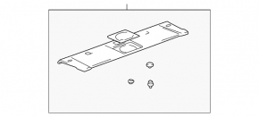 Rear shelf Lexus ES300 ES330