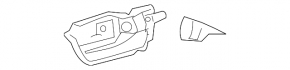 Toyota Prius 30 10-11 inner front right door handle