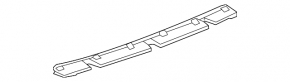 Rear bumper mount central upper VW Touareg 11-17