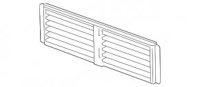 Radiator deflector blinds Chevrolet Volt 16- with motor