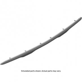 Chevrolet Equinox 22-24 chrome rear bumper molding