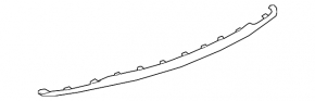 Chevrolet Equinox 22-24 chrome rear bumper molding