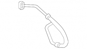 Lexus ES250 ES300h ES350 19-26 Air Conditioning Condenser-Compressor Pipe