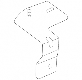 Telephone Antenna Booster Amplifier Bracket Rear Left Audi A3 22-24 Rust