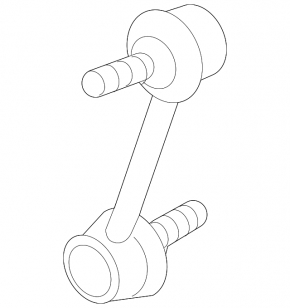 Front left stabilizer link for Porsche Panamera 10-16
