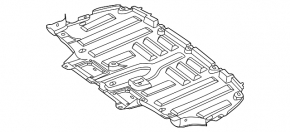 Rear protection Mercedes EQE-class V295 23-25