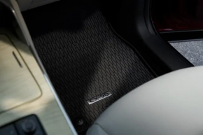 Set of 2 front floor mats for Mazda CX-90 24-26 black