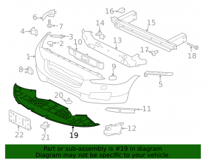 Jaguar XF 16-23 Front Bumper Guard