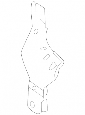 Volvo XC60 22-25 Rear Bumper Bracket