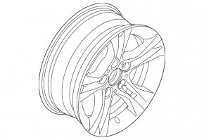 Wheel disk R18 BMW 3 F30 12-18 397 style