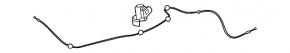 Hood release cable for Lexus RX 23-26 Japan built, rear
