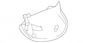 Honda Accord 18-22 lower left side mirror cover