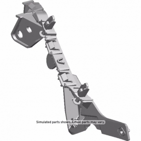 Front bumper bracket left Chevrolet Equinox EV 24-26